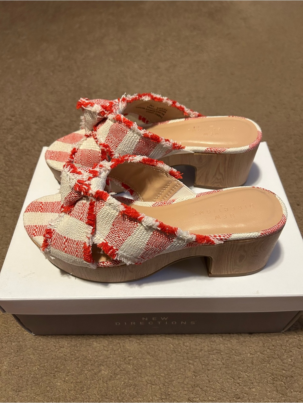 New Direction Tessa Platform Sandals